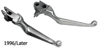 Hand Levers Cl / Brake Ergonomic Big Twin 96 / Later Sportster 96 / 03(Except O8 / L Bt) Ergonomic Designition Lever Chrome