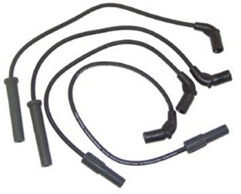8Mm Spark Plug Wires Black Sportster Sport (4 Plug) 98 / 03 Spiral Core MFG#27218