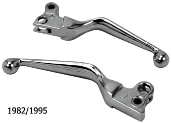 Hand Levers Cl / Brake Ergonomic All Models 1982 / 1995 Ergonomic Designition Lever Chrome