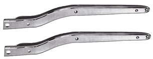 Rear Fender Supports OE Chrome Fxwg 80 / L W / O Turn Signals Replaces HD 59960-80 & 59961-80