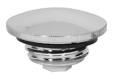 Gas Cap Essential Chrome Plated Billet Fits 82 / Later Vented W / Paint Protector & Tool W / Epa Chk Vlv
