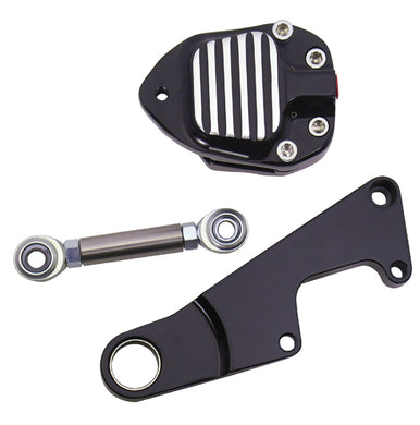 Brake Caliper Kit GMA Front Fits Paughco Brand Springer Black Finish Gma200Pb
