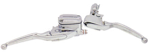 Hb Mcl & Clutch Lever Assembly Chrome Plated 1996 / 2006 Models W / Dual Disc 11 / 16" Bore Master Cylinder