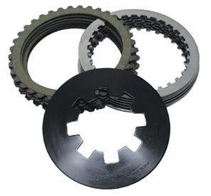 Clutch Kit Kevlar W / Stl Plates Big Twin 90 / 97 Sportster 91 / Later W / Spring Replaces 37911-90 37913-90 Btx-11
