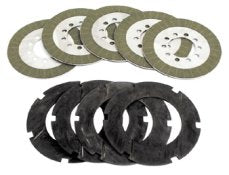 Clutch Kit Wet Or Dry Bdl Big Twin 41 / E84 Alum Backed Kevlar W / Drive Plt 37850-68 Btx-5