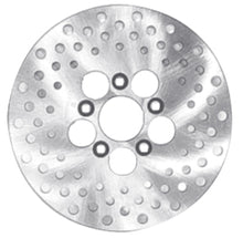 Load image into Gallery viewer, Brake Disc Drilled Stainless Steel 11.5&quot;Od S / D Fr Big Twin Sportster 00 / L*9Ex Sprg) Replaces 44156-00 44136-00 R47006