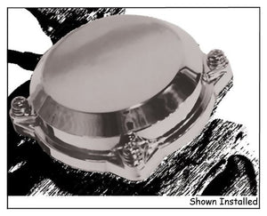 Top Cover For Keihen Cv Carb Big Twin 90 / Later & Sportster 88 / Later Chrome Plated W / Hardware Replaces HD27040-88 & HD27129-88