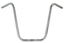 Load image into Gallery viewer, Ape Hanger Handlebar 14&quot; Rise Pre 82 34&quot; W 9&quot; Center Width 8-1 / 4&quot; Pullback Chrome Plated