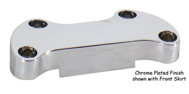 Handlebar Clamp W / Skirt Black Most Models