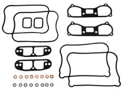Rocker Arm Cover Gasket Set All Sportster 86 / 90 Molded Rbr Rkr Cover Gaskets Cometic C9063