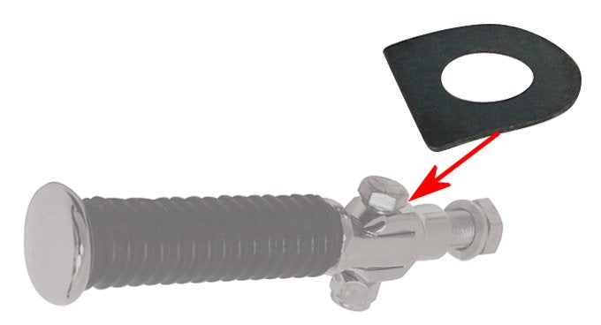 Footrest Spring Washer D Shape U / W All Footrest W / 7 / 16