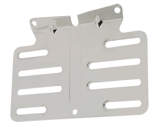 Steel License Plate Bracket Chrome Plated Touring Models 2009 / Later* Replaces HD 69380-09Bhp
