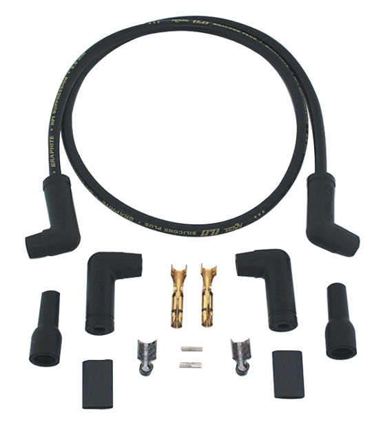 Spark Plug Wire Set Universal 8.8Mm Single Plug W / 90 Degree Boots Suppression.....Accel 173083K