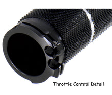 Load image into Gallery viewer, Billet Aluminum Hand Grips All Models W / Exterior Cables Black Anodized