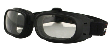 Piston Goggle Black Frame Clear Lenses Bobster Eyewear Bpis01C