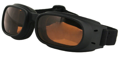 Piston Goggle Black Frame Amber Lenses Bobster Eyewear Bpis01A