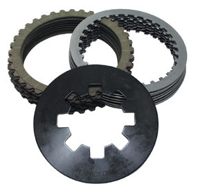 Clutch Kit Kevlar W / Stl Plates Big Twin 90 / 97 Sportster 91 / Later Kevlar W / Spring 37911-90 Btxp-12