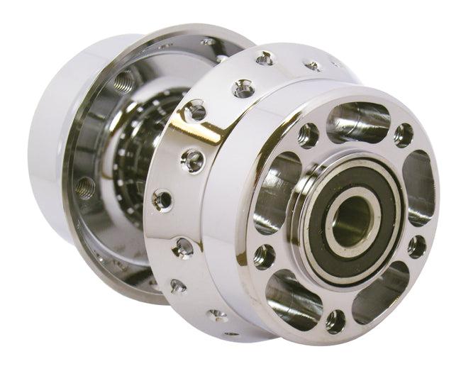 Wheel Hub Assembly Rear Chrome Plated Softail 00 / 07 Dyna 00 / 05 FLT 00 / 01 Sportster 00 / 04 Replaces HD 40976-00