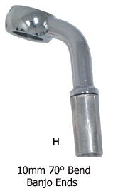 Brake Hose Assembly Fr Clear Coat Fxst / C 84 / Later Fxdwg 93 / 99 4"Os Replaces HD 45124-84A HD9209-N