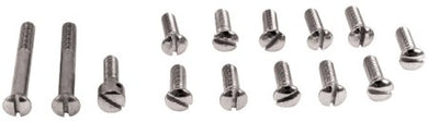 Transmission Part Top Cvr Hardware Oem Type Big Twin 1936 / 64 W / Vent Screw Chrome Plated...Colony 8147-13