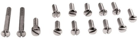 Transmission Part Top Cvr Hardware Oem Type Big Twin 1936 / 64 W / Vent Screw Chrome Plated...Colony 8147-13