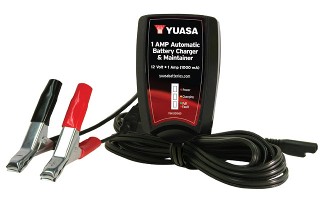 Battery Charger / Maintainer All 12 Volt Batteries 1 Amp Yua1201000