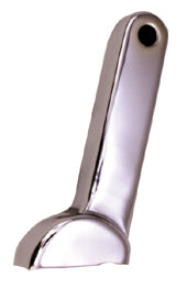 Shift Lever Cover Transmission All Big Twin 5 Speed 1985 / Later Chrome Plated Stamped Steel