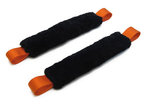 Sheepskin Covered Soft-Ties 18"Long X 1-1 / 2"Wide Orange W / 9" Sheepskin Sleeve #41199
