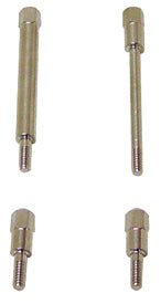 Hex Type Float Bowl Screws S&S Series E Or G Carburetor Polished Stainless Steel Yost Fbs-Eg