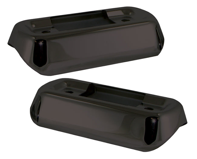 Muffler Bracket Cover Kit Black Touring Models 1997 / Later* Replaces HD 80812-10