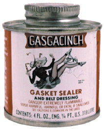 Gasket Sealant Gasgacinch Non Hardening Tacky Finish W / Dauber 4 Oz Gasgacinch 440A