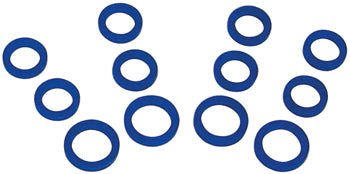 Pushrod Cvr Seal Blue Silicone Ph Sh 48 / E79 W / 8 Small & 4 Lrg Seals Replaces 17955-36 & 17955-48