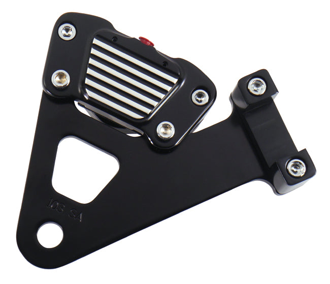 Brake Caliper Kit GMA Rear Fits 1986-1999 FLH & FLT Black Finish Gma-103FLTb