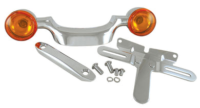 Bullet Turn Signal Bar Chrome Plated Touring Models 1999 / 2008 Includes Bullet Lights