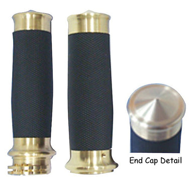 Hand Grips Brass Any Model W / Exterior Cables Made From Solid Brass