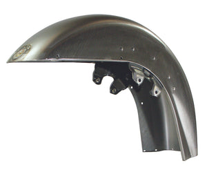 OE Style Front Fender Raw Stl FLH 49 / 84 With Trim Holes Replaces HD 59000-58G