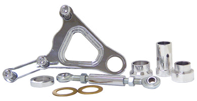 Caliper Bracket Chrome Plated Fits Most Custom Springers Use On Left Or Right Side