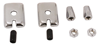 Chain / Axle Adjuster Rear Cvr+Nut Big Twin 4 Spd 73 / L Softail 84 / 86 Sportster 79 / Later Colony 8101-6