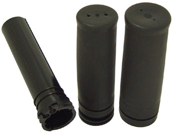 Handgrips W / Throttle Sleeve All Models 96 / Later Black Rubber Grips