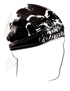 Road Hog Flydanna Airbrushed Skull 100% Cotton Zanheadgear Zsg031