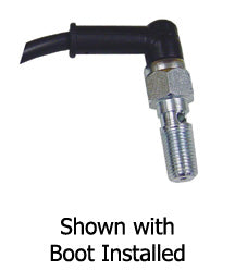 Banjo Bolt W / Brake Light Sw 12Mm(7 / 16-24)Thread Zinc / Satin Finish W / 10"Wire Bl775-44Ch