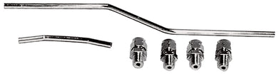 OE Rkr Box Oil Tube Set Chrome Plated W / Seals & Nuts Sh All Years Replaces HD 62783-66A & 62785-66A