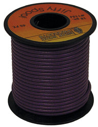 Electrical Wire Purple 18 Gauge Stranded Copper W / Pvc Jacket 45' Roll MFG#118J-80