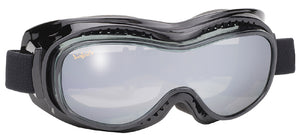 Goggles Airfoil "Fit-Over" Fits Over Most Prescription Glasses Smoke / Silver Lens#9300