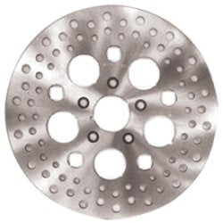 Brake Disc Drilled Stainless Steel Pol 11.5 All Single / Dual Fr Disc 84 / 99 Replaces 44136-92 Russell R47000Pp