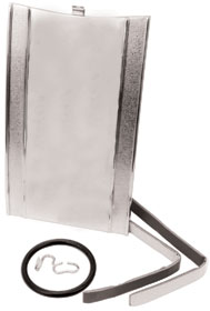 Gas Tank Center Panel Steel Fxwg Fxst Flst FLH W / 68 / 99Dash Die Cast Chrome Plated Replaces HD61118-81