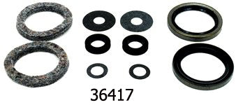 Front Fork Seals Complete Kit FL FLH 1949 / Early 1977 41Mm 10 Pieces Replaces HD 45849-49