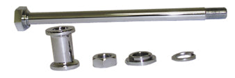 Axle Kit Rear W / Chrome Head K Model & Sportster 1952 / 1978 W / Chrome Plated Hardware