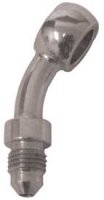 Brake Part Adapter Fitting 10Mm Banjo #3 Male 35 Degree Black Goodridge #593-03Bk