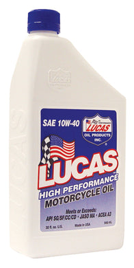 Eng Oil 10W-40 Petroleum Base All Evo & Tc Engines Meets Jaso Specs MFG#10767